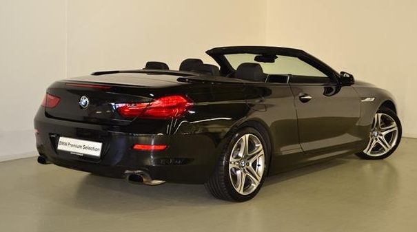 Left hand drive BMW 6 SERIES 640I CABRIOLET